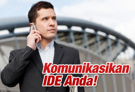 Komunikasikan Ide Anda
